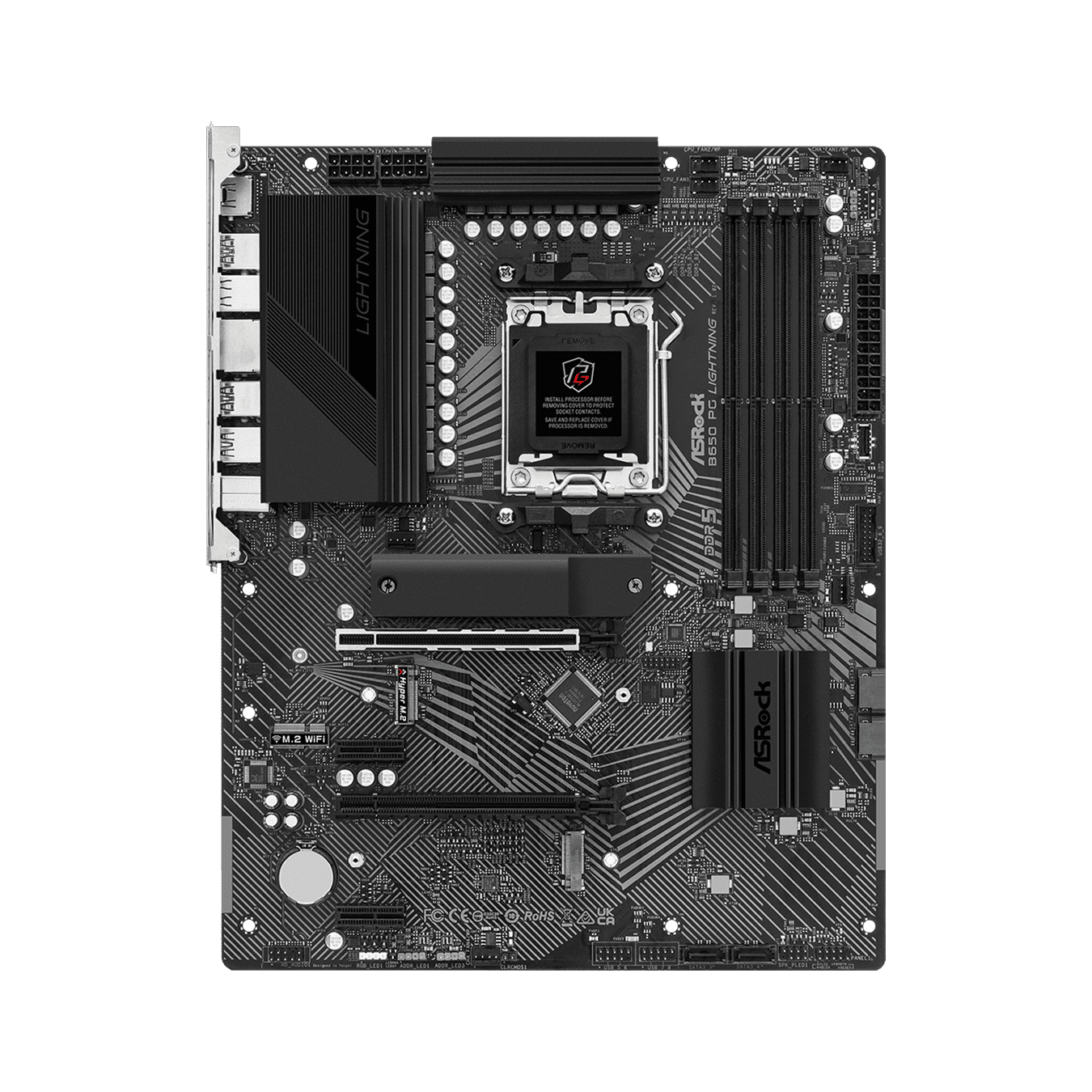 B650 PG Lightning | ASRock(アスロック) Socket AM5 AMD B650 ATX