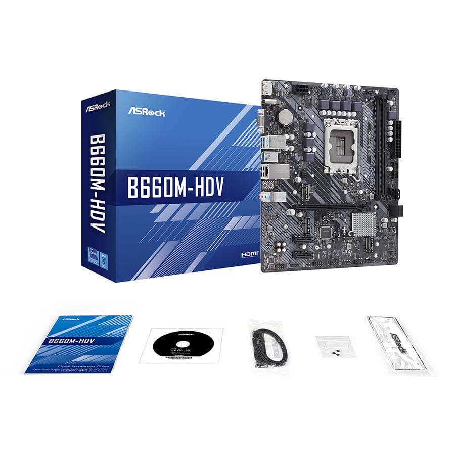 B660M-HDV | ASRock(アスロック) LGA 1700 Intel B660 Micro ATX