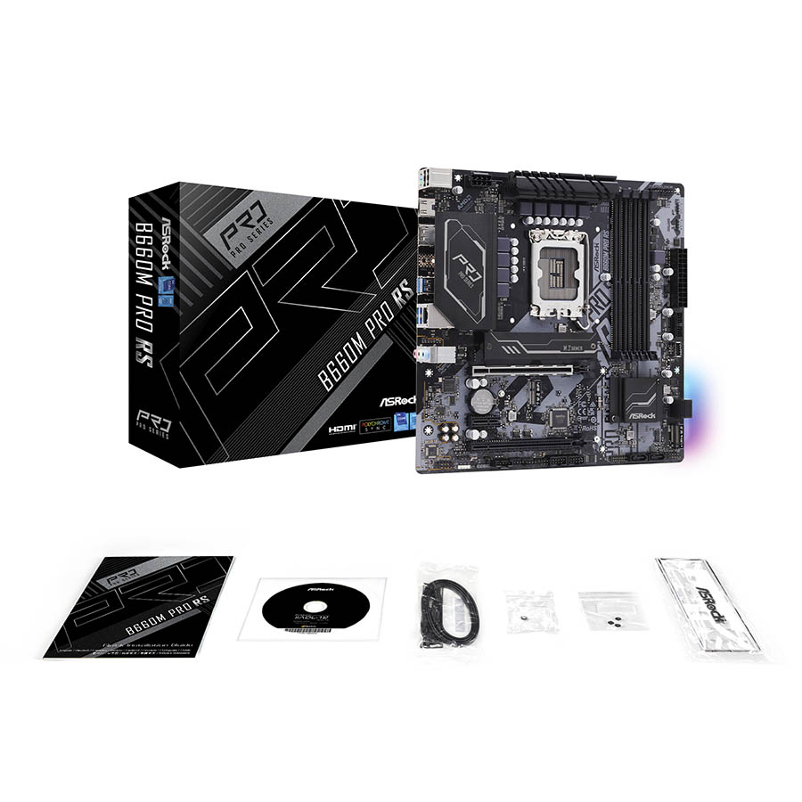 B660M Pro RS | ASRock(アスロック) LGA 1700 Intel B660 Micro ATX