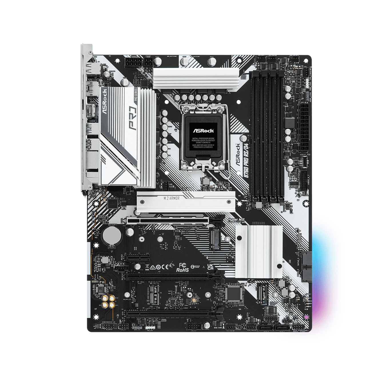 B760 Pro RS/D4 | ASRock(アスロック) LGA1700 Intel® B760 ATX