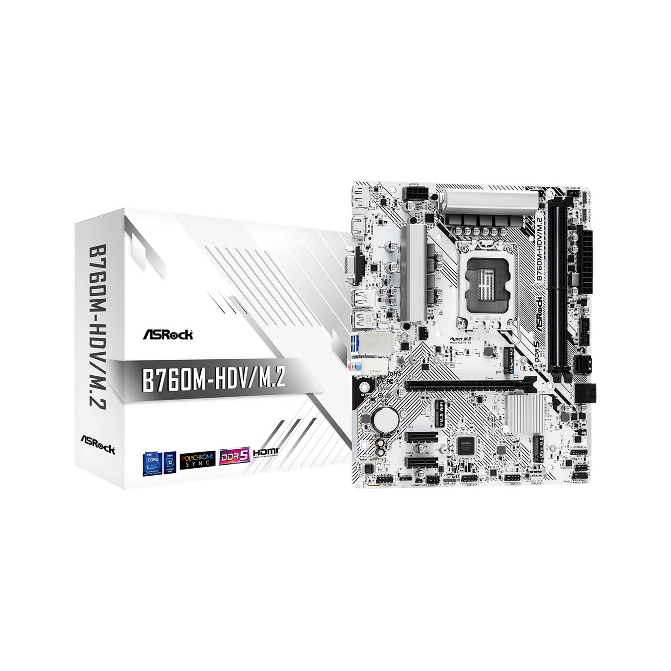 B760M-HDV/M.2 | B760M-HDV/M.2 | ASRock(アスロック) LGA1700 Intel