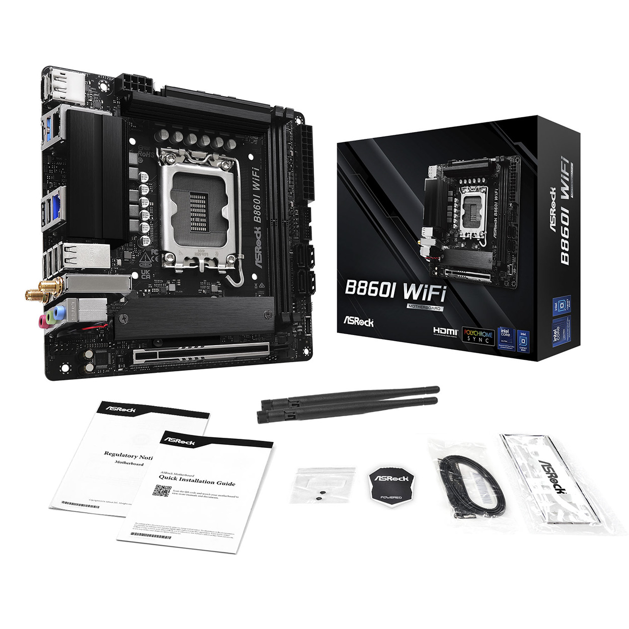 B860I WiFi | B860I WiFi | ASRock(アスロック) LGA1851 Intel B860