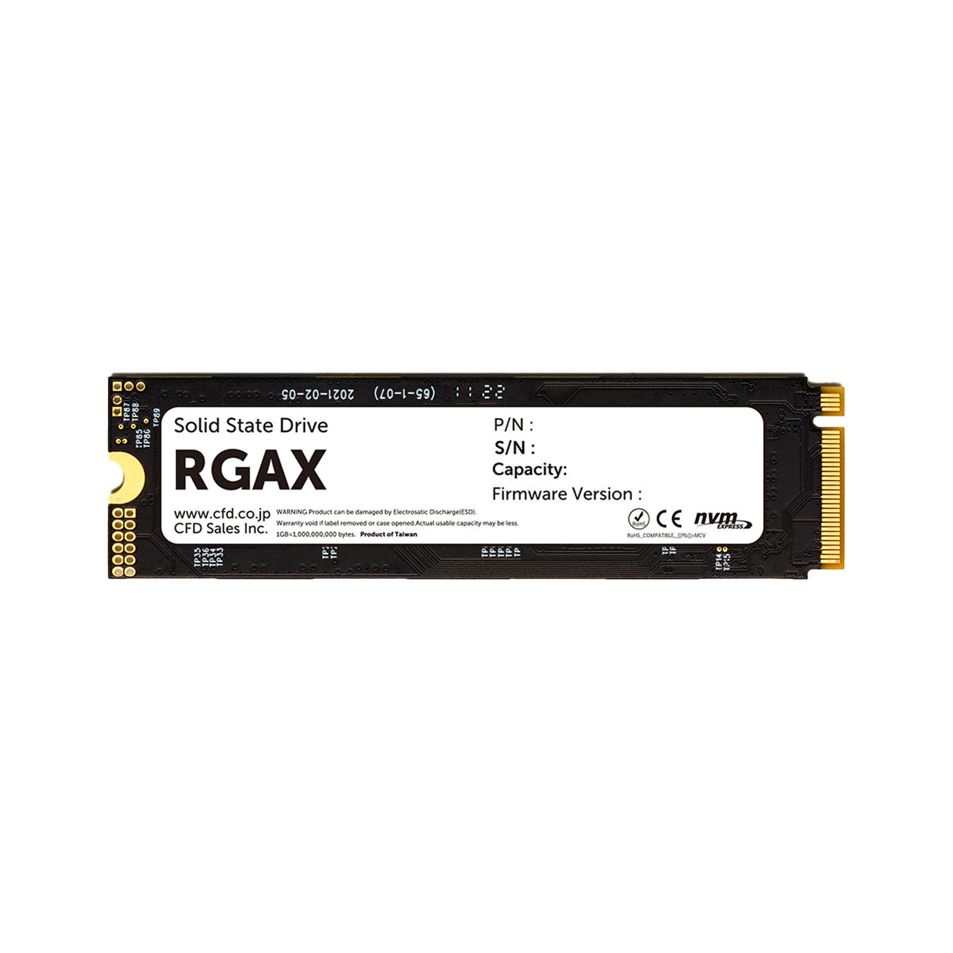 CSSD-M2L1TRGAXN | CFD RGAX シリーズ M.2 NVMe接続 SSD 1TB | CFD販売