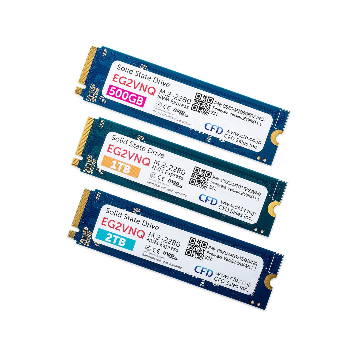 CSSD-M2O2TEG2VNQ | CFD Selection EG2VNQ エントリーモデル M.2 NVMe