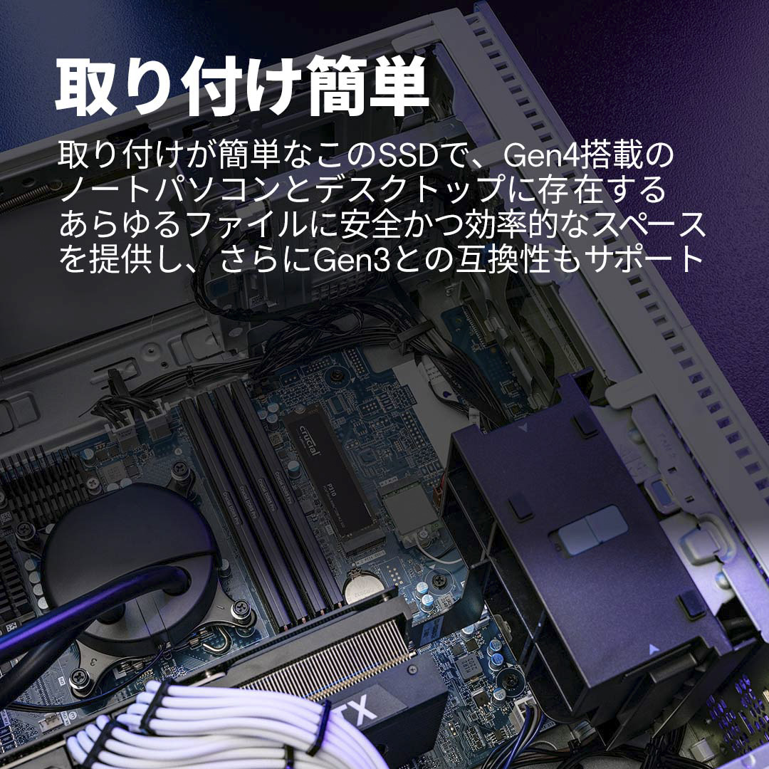 CT1000P310SSD8-JP | CT1000P310SSD8-JP | Crucial P310シリーズ M.2