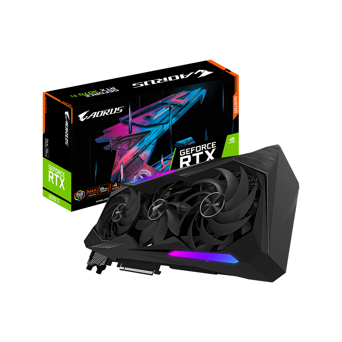 GV-N307TAORUS M-8GD | GIGABYTE NVIDIA GEFORCE RTX 3070 Ti 搭載