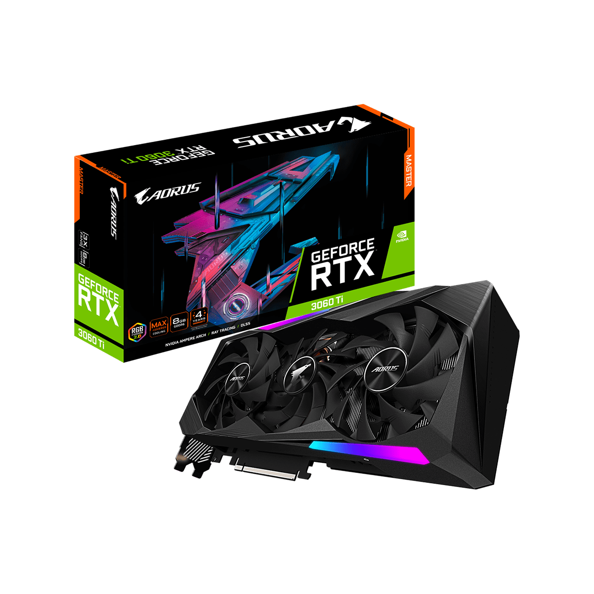 GV-N306TAORUS M-8GD | GIGABYTE NVIDIA GEFORCE RTX 3060 Ti 搭載