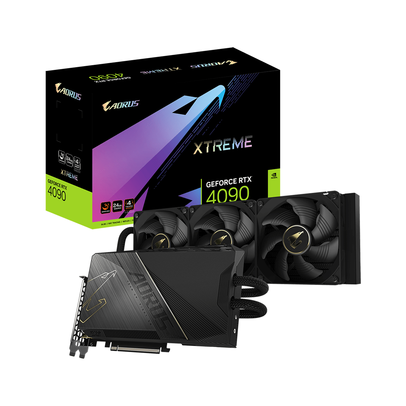 GV-N4090AORUSX W-24GD | GIGABYTE NVIDIA GeForce RTX 4090 搭載 簡易