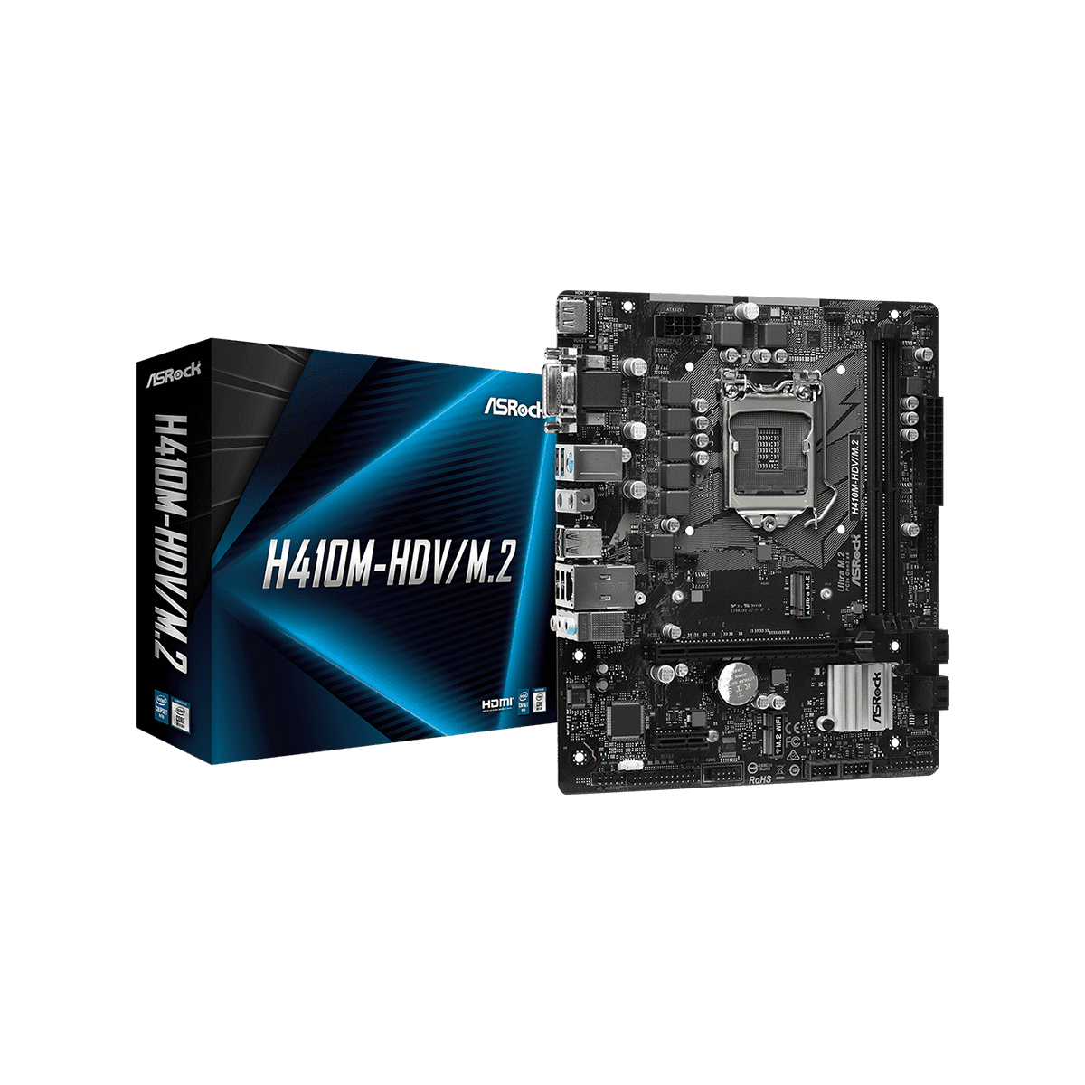 H410M-HDV/M.2 | ASRock(アスロック) LGA 1200 Intel H410 MicroATX