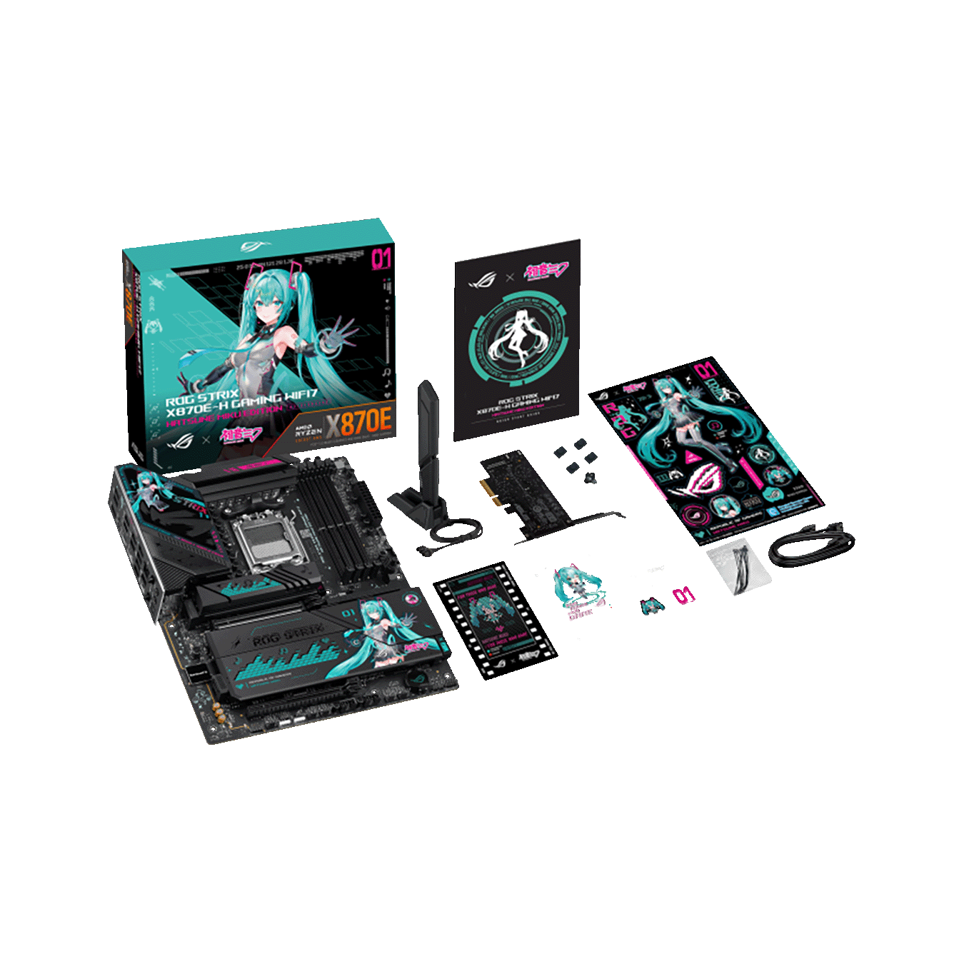 ROG STRIX X870E-H GAMING MIKU | ROG STRIX X870E-H GAMING MIKU