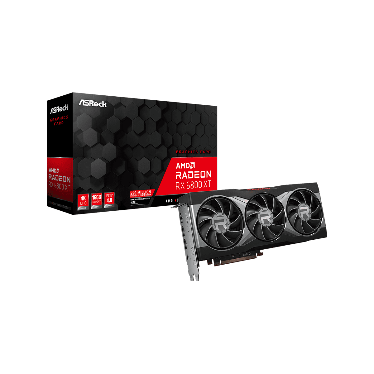 RADEON RX6800XT 16G | ASRock(アスロック) Radeon RX 6800 XT 搭載