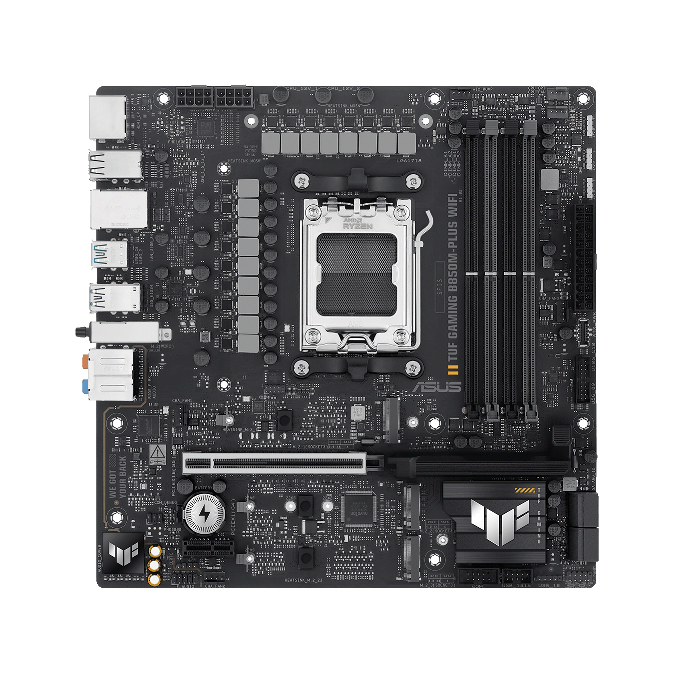 TUF GAMING B850M-PLUS WIFI | TUF GAMING B850M-PLUS WIFI | ASUS