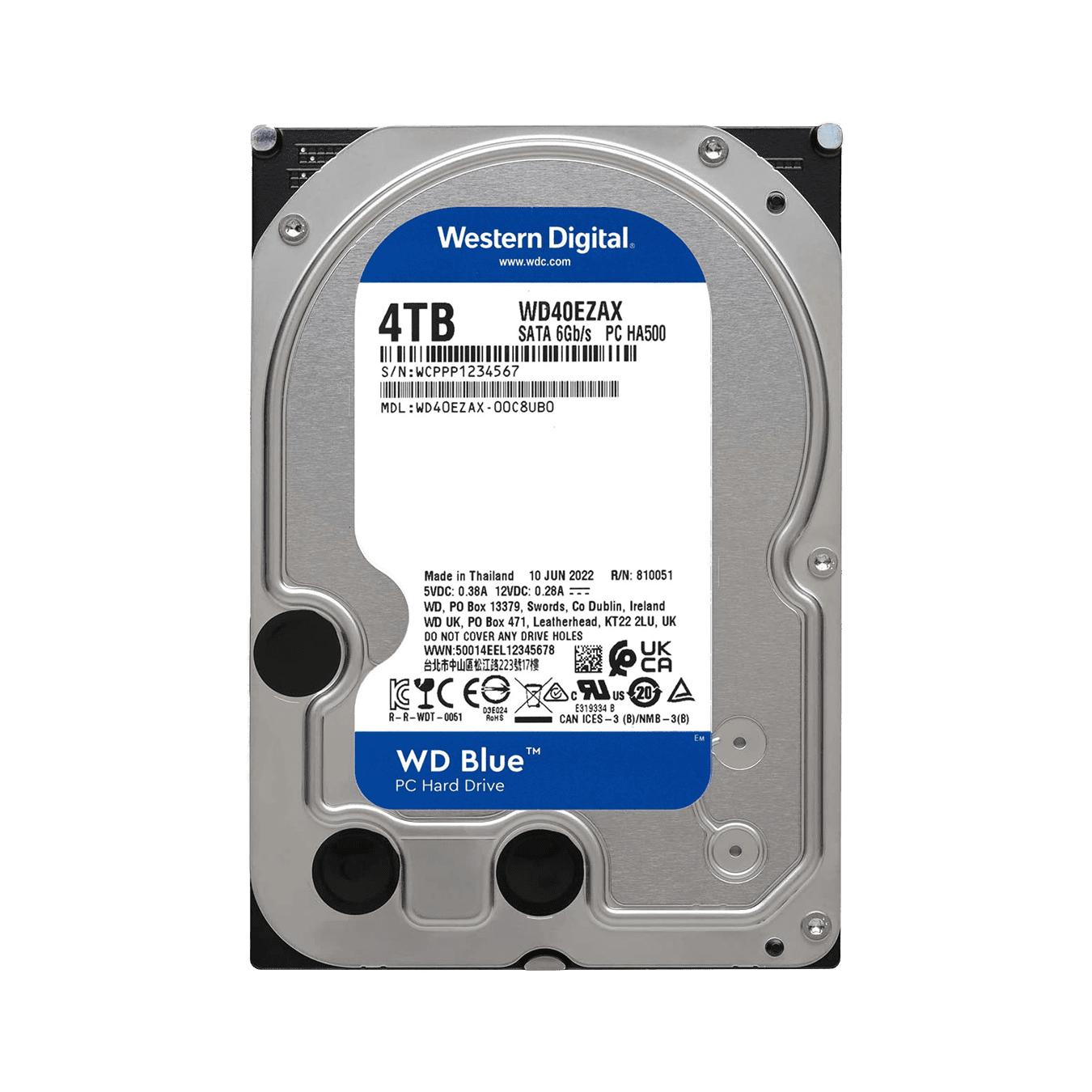 WD40EZAX | WD40EZAX | WesternDigital WD Blue SATA3 6Gbps(SATA6G