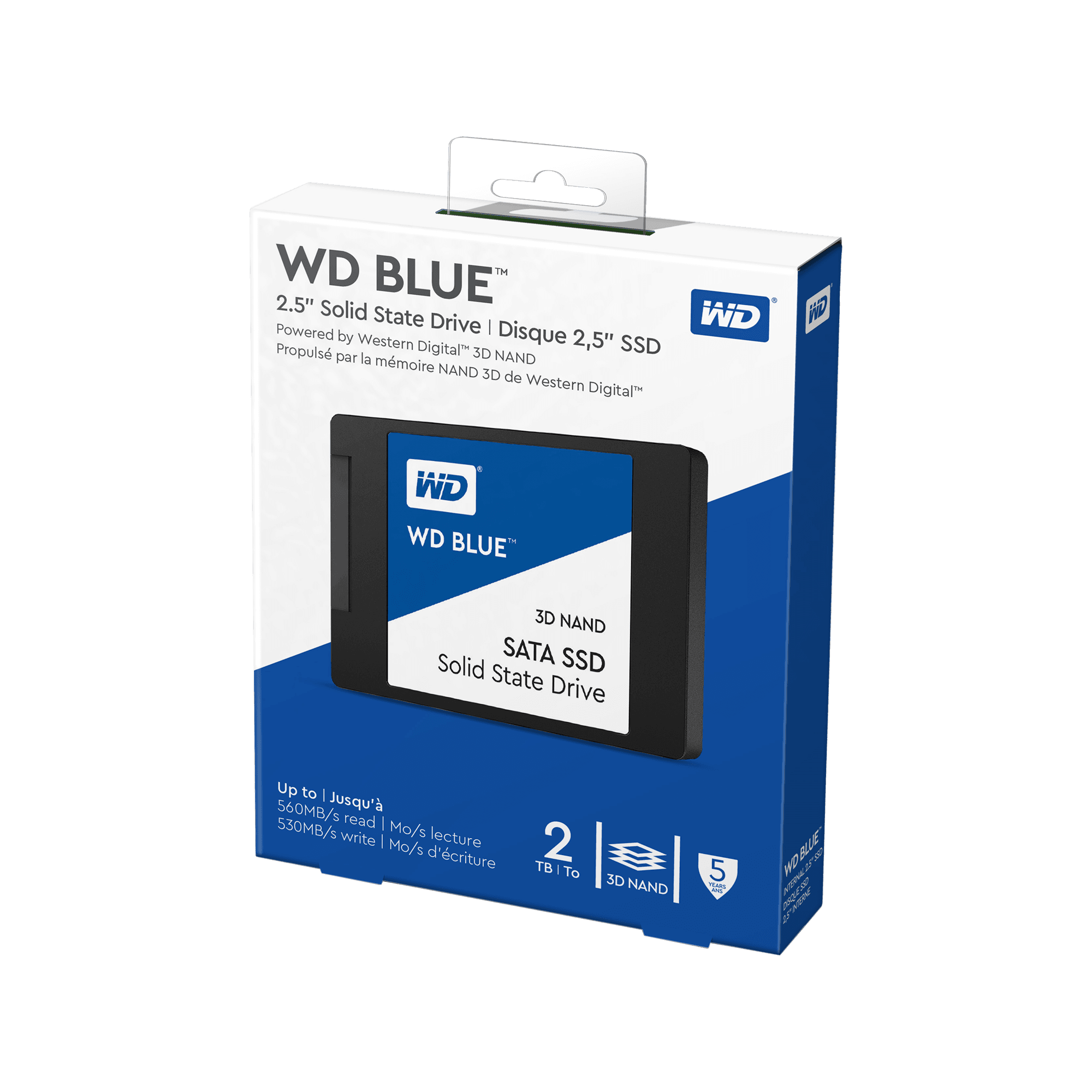 WDS200T2B0A | WesternDigital WD Blue SATA6接続 2.5型SSD 2TB | CFD