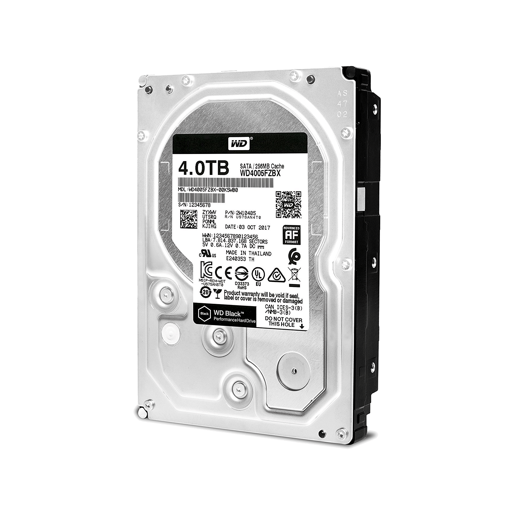 WD4005FZBX | WD4005FZBX | WesternDigital WD Black ゲーミング向け