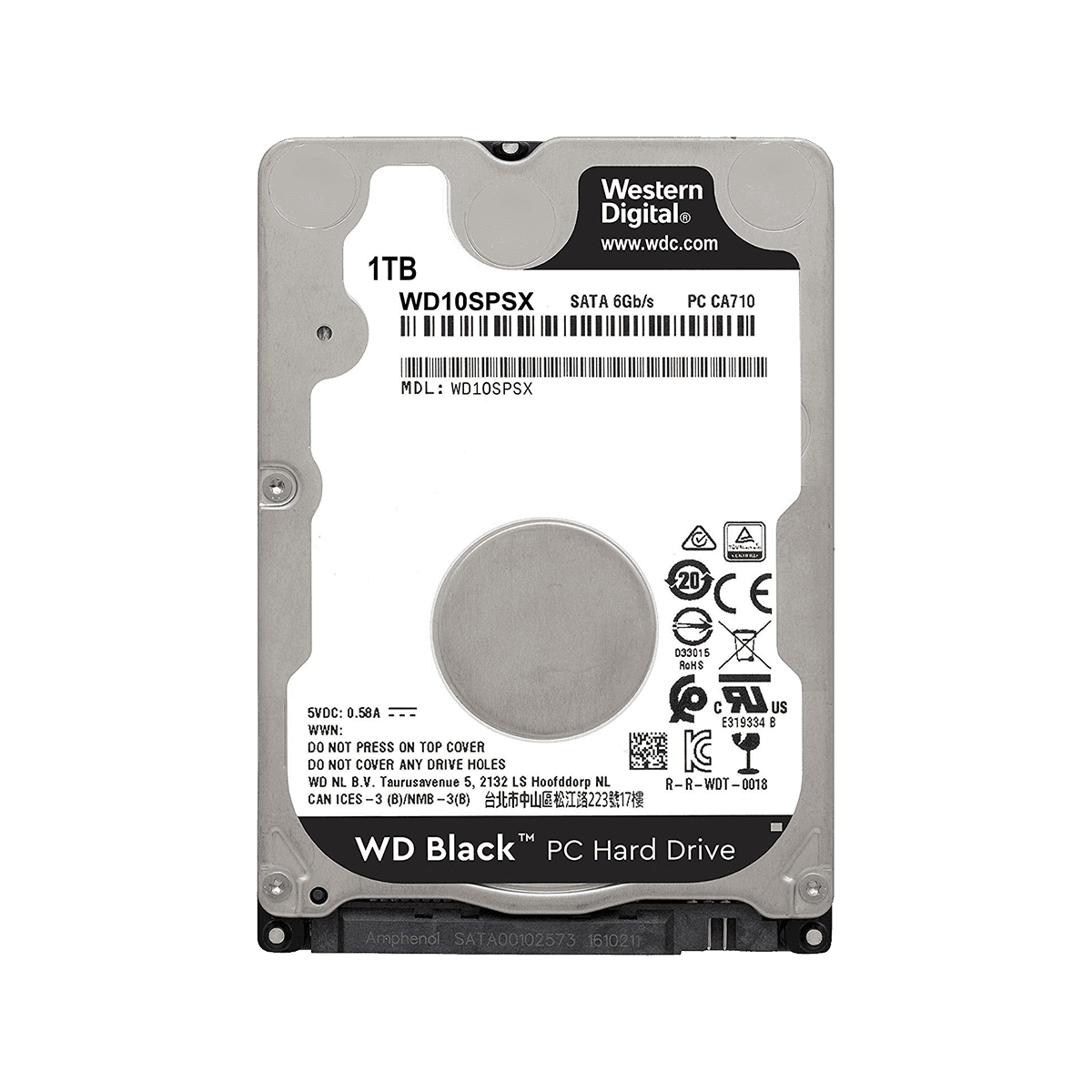 WD10SPSX | WD10SPSX | WesternDigital WD Black ゲーミング向け SATA3