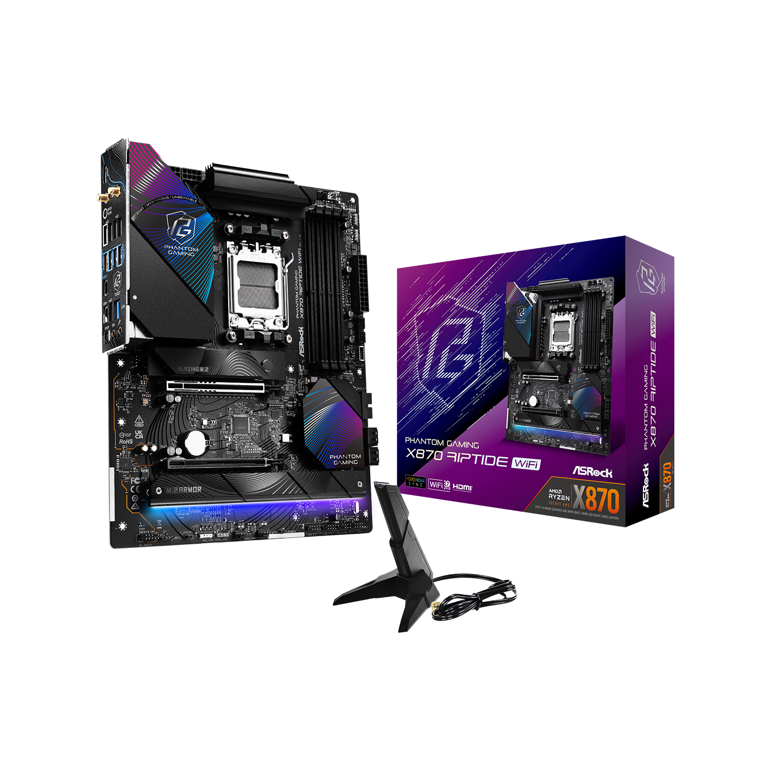 X870 Riptide WiFi | X870 Riptide WiFi | ASRock(アスロック) Socket