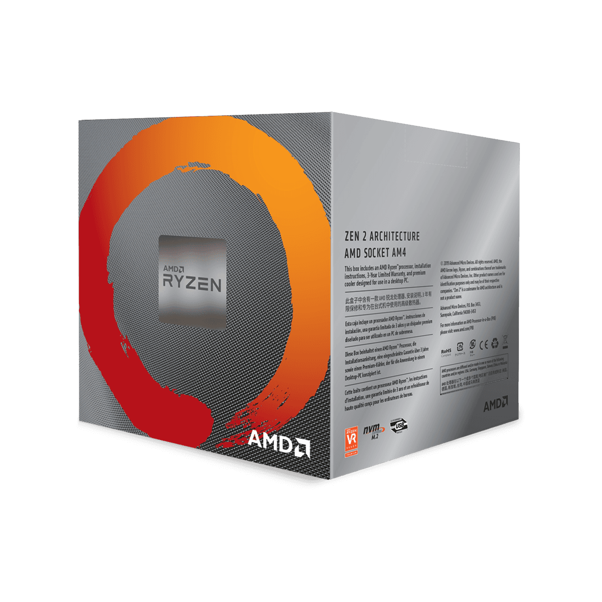 100-100000071BOX | AMD Ryzen 7 3700X プロセッサ | CFD販売株式会社