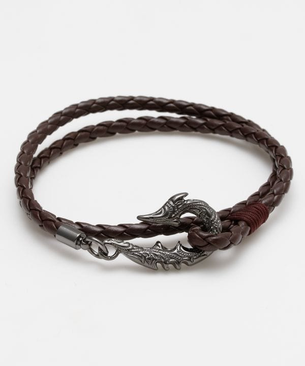 メンズレザフィッシュフックブレス(BROWN): 『Kahiko(カヒコ)』公式通販