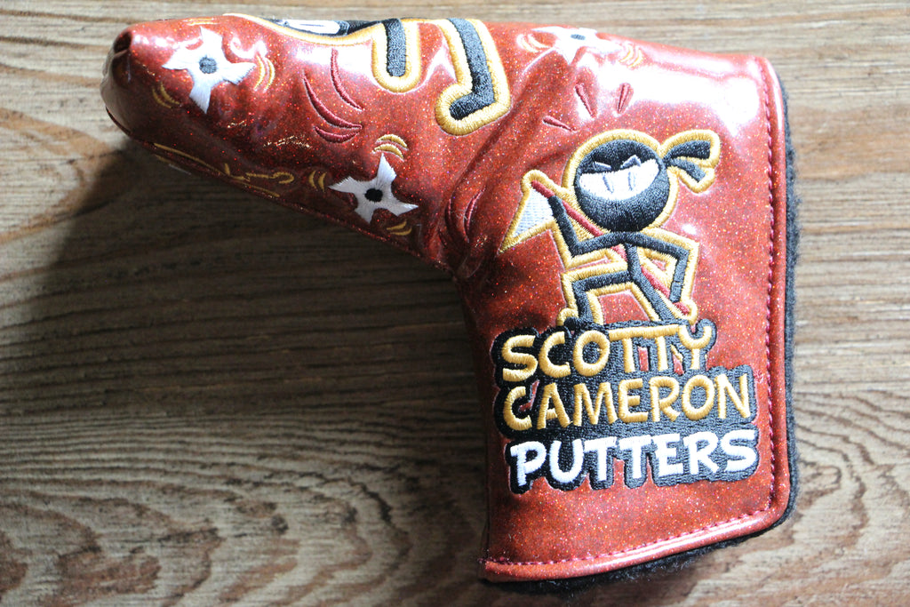 Scotty Cameron Red Sparkle Wasabi Warrior Headcover – CaddyStash