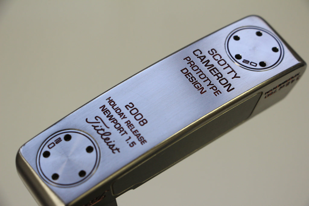 Scotty Cameron 2008 Holiday Newport 1.5 Prototype Putter – CaddyStash