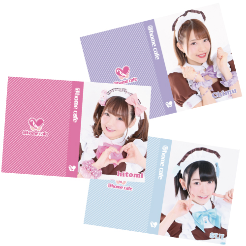 あっとほぉーむカフェ Chimu キャロライン ブロマイド キーホルダー