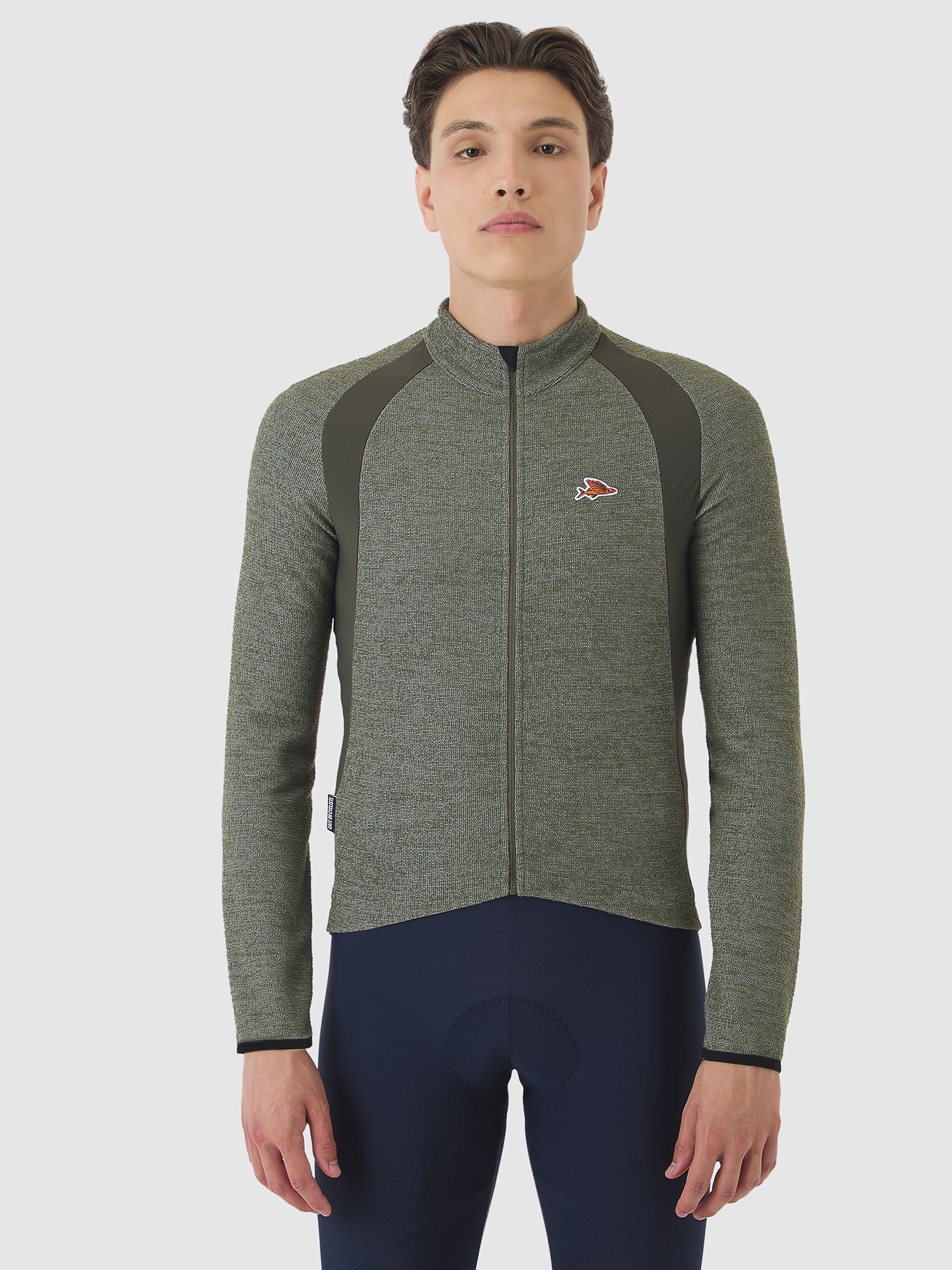 Men's Cycling Jersey Marguerite Lichen Green – Café du Cycliste | FR