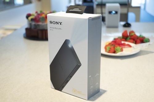 モバイルプロジェクターMP-CD1、展示してます。。。 | 店長のつぶやき