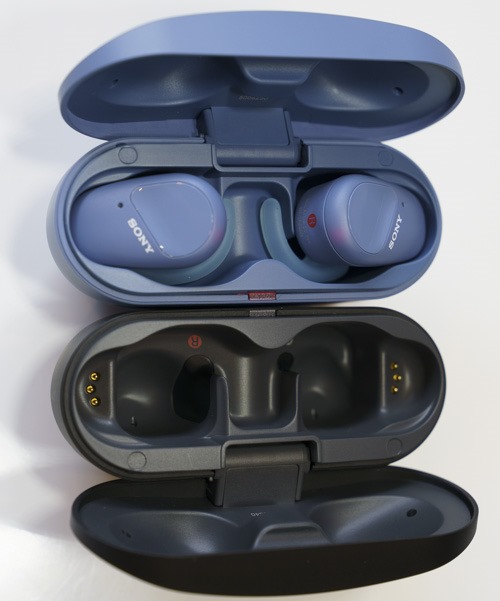 ノイキャン、防水防じん、スポーツ仕様の完全ワイヤレス「WF-SP800N