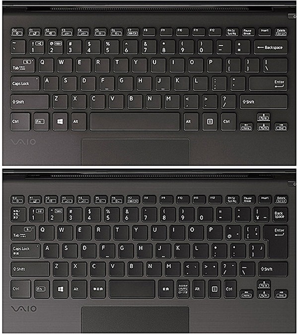 激烈品薄＞VAIO Z｜SIGNATURE EDITIONの英字配列キーボードは、5月下旬