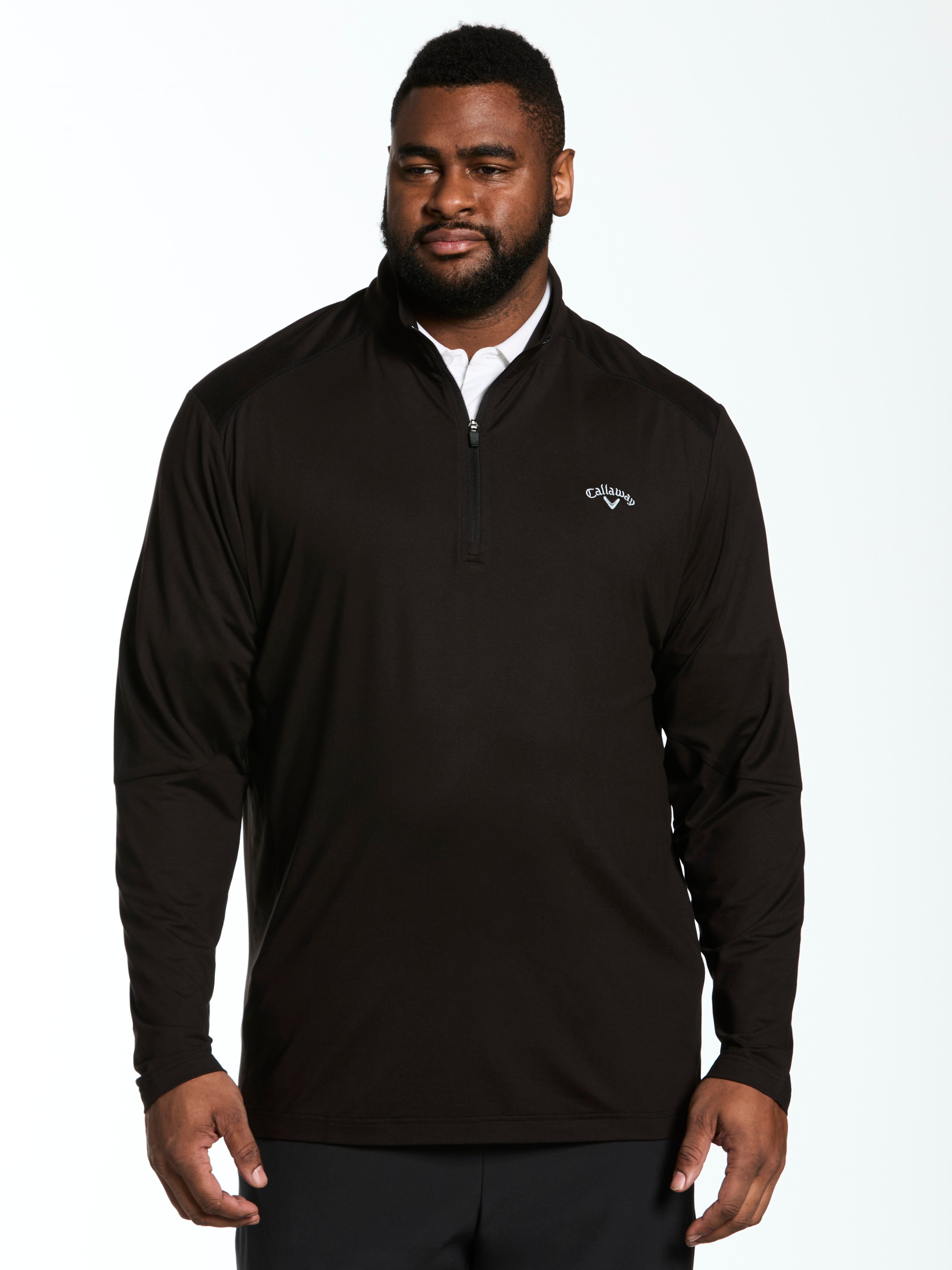 Big & Tall Lightweight Quarter Zip Golf Pullover – Callaway Apparel