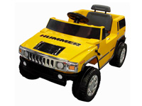 電動乗用 HUMMER/ハマー H2モデル イエロー 6V｜キャルウイング パーツ