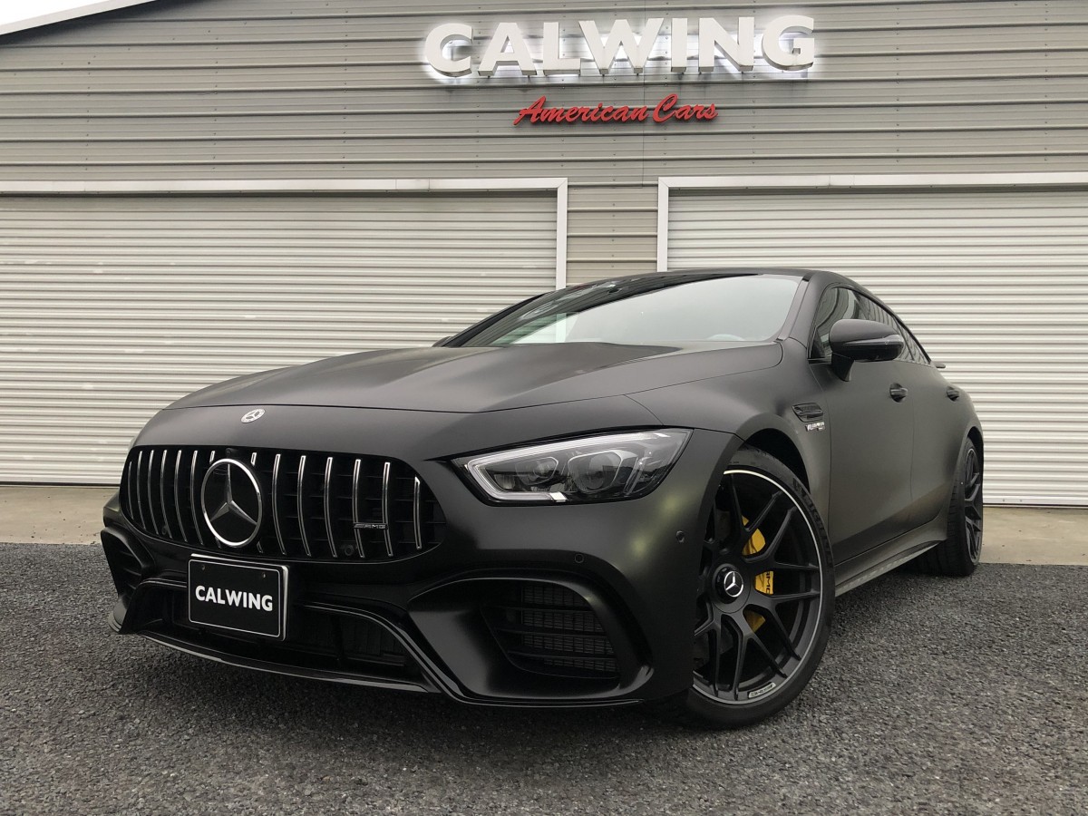 メルセデス ベンツ AMG GT63S マットブラック フル ラッピング 塗り
