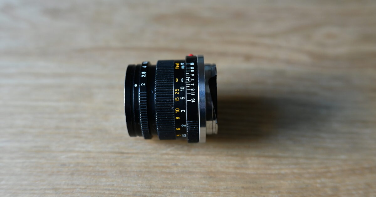 SUMMICRON M50/2 第2世代 レビュー