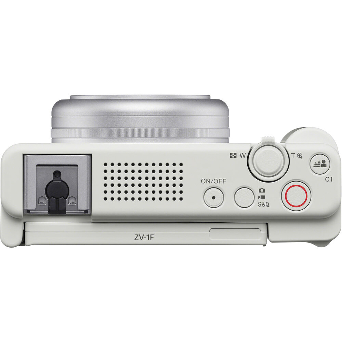 Sony ZV-1F Vlogging Camera (White) - The Camera Exchange