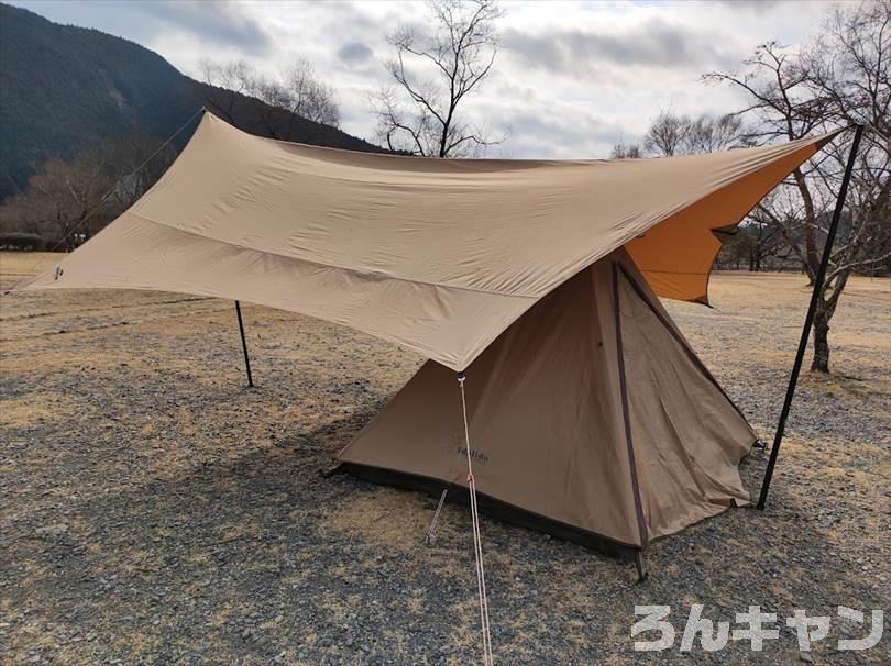 超デカい】SoomloomのTCタープ（Adranus5.7×5.0m）をレビュー｜間違い