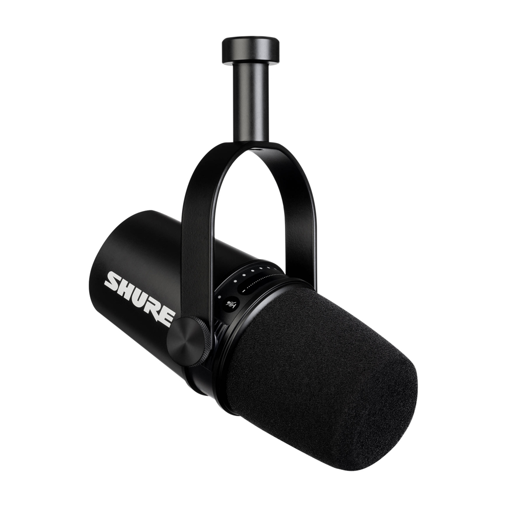 Shure MV7 - Podcast Microphone (Black) - Canal Sound & Light