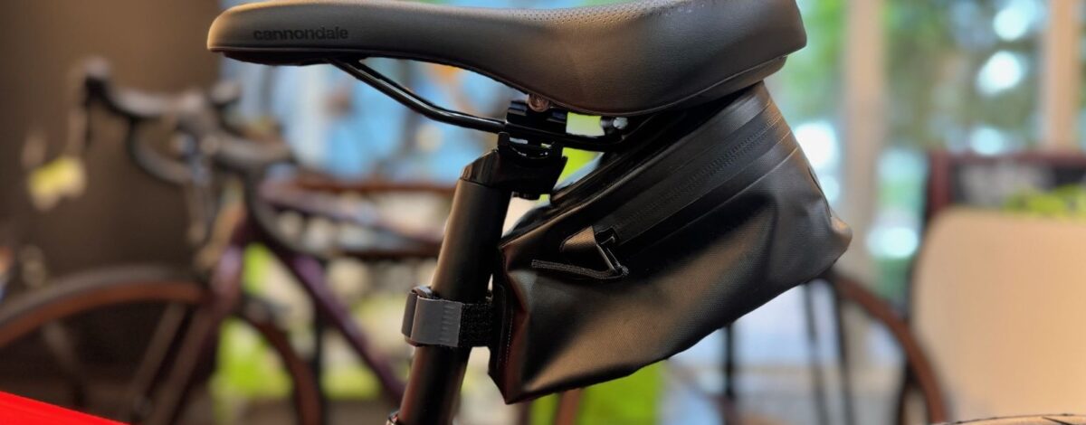 Contain QR Saddle Bagは愛車のお供にピッタリです！ | キャノンデール横浜