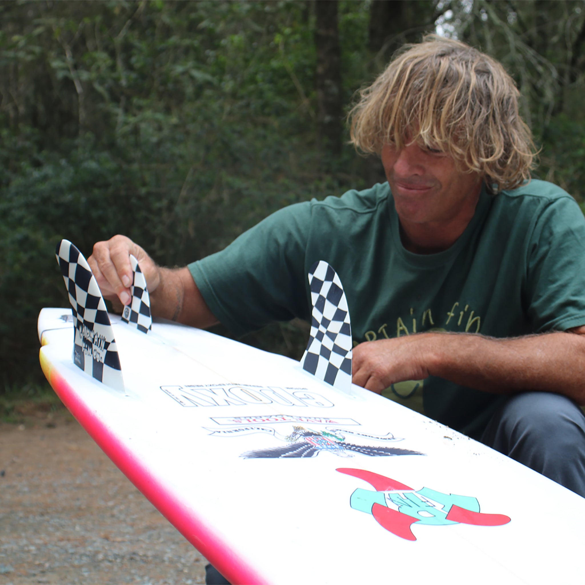 Ozzy Wrong Twin + Trailer Single Tab - BLACK WHITE - Captain Fin