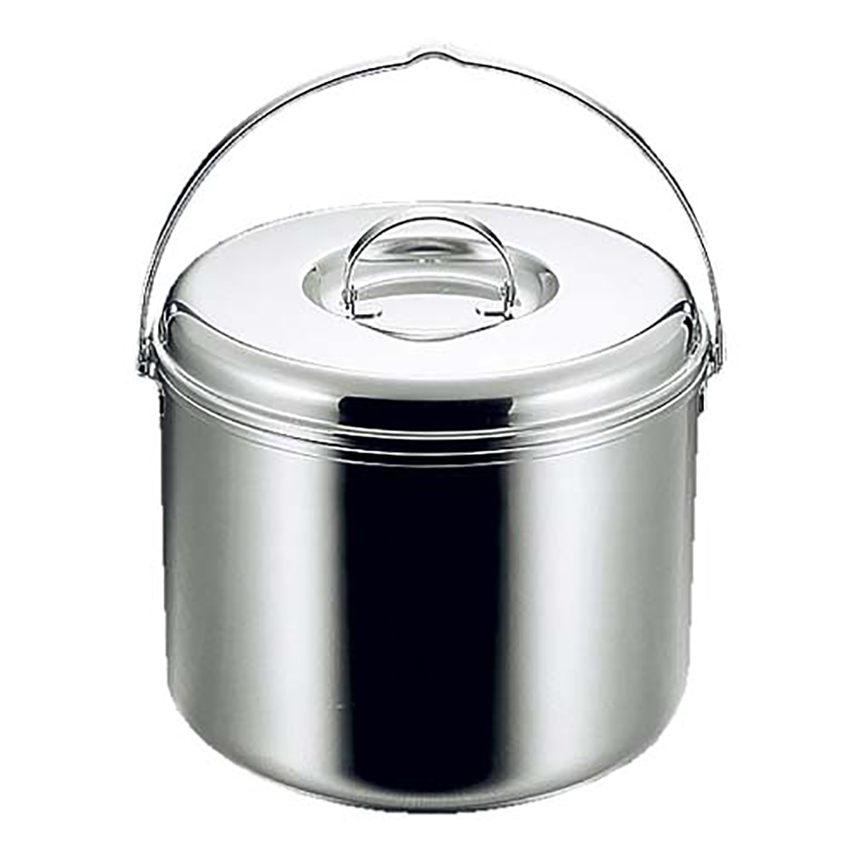 3層鋼つる付寸胴鍋23cm - アウトドア・キャンプ用品 - キャプテンスタッグ