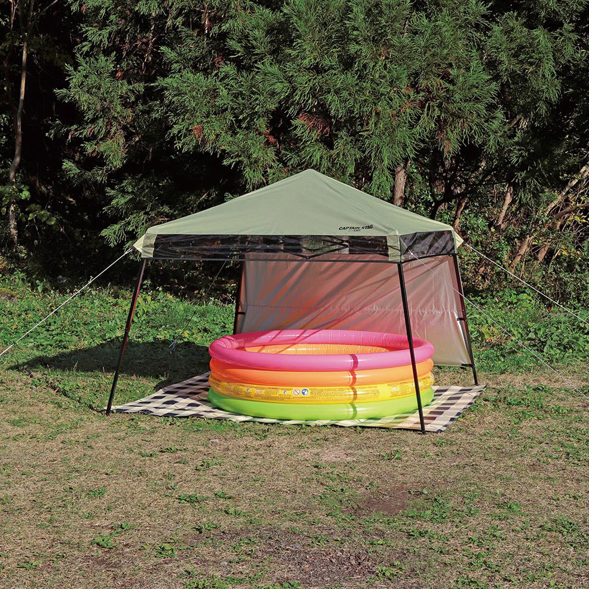 クイックシェードライト180UV-S（カーキ） - アウトドア・キャンプ用品