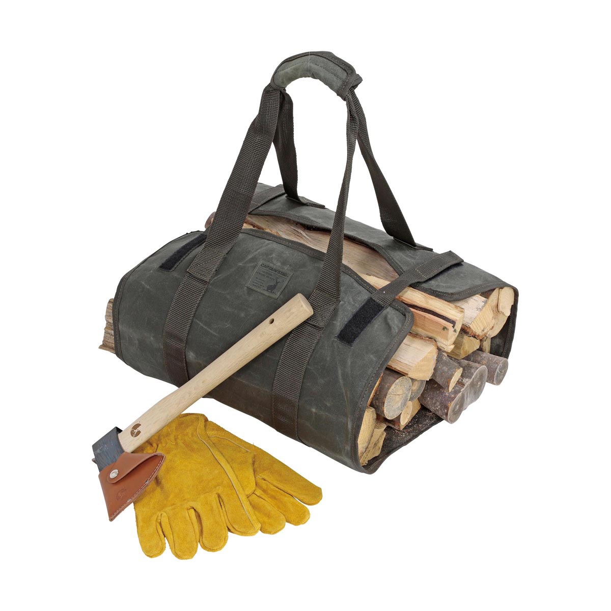 キャプテンスタッグ 帆布 まきバッグ - アウトドア・キャンプ用品