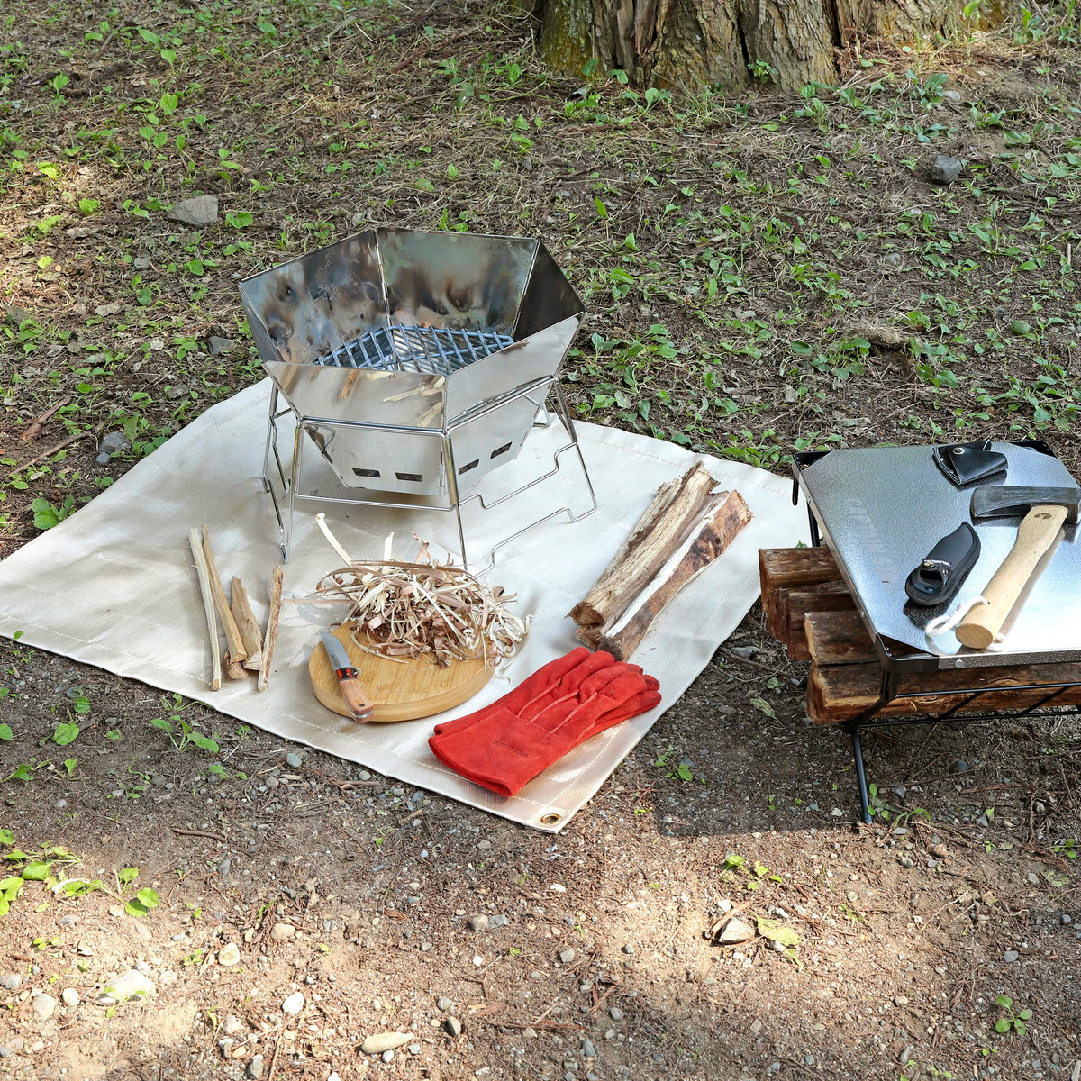 TAKE-WARE バトニングスタンドφ22cm - アウトドア・キャンプ用品