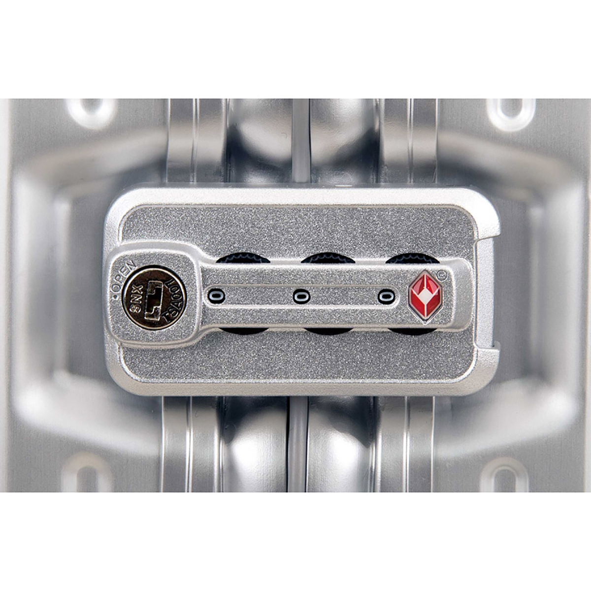 ロード アルミスーツケース (TSAロック付) L シルバー - アウトドア