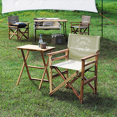 モンテ FDディレクターチェア(カーキ) - アウトドア・キャンプ用品