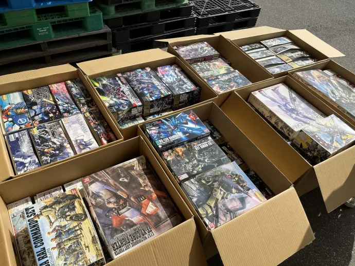 出張】千葉県松戸市のプラモデル買取実績｜MG、HGなど大量のガンプラ