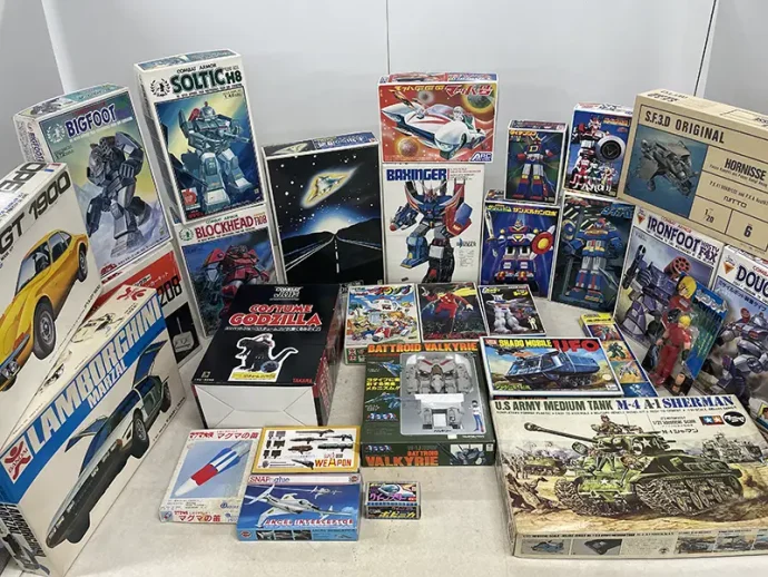 出張買取】埼玉県久喜市のプラモ・フィギュアの買取実績｜希少70～80