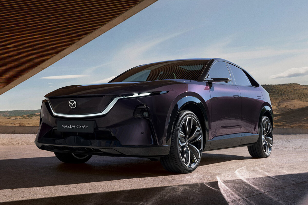 マツダが新型電動クロスオーバーSUV「MAZDA CX-6e」を初公開。2026年夏