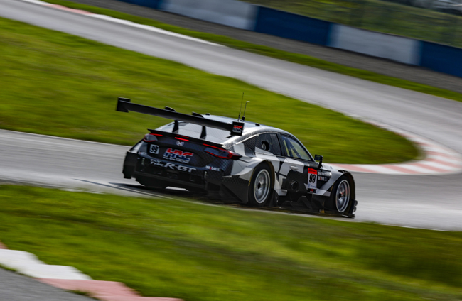 2024年のSUPER GTシリーズGT500クラスへの参戦を予定するCIVIC TYPE R