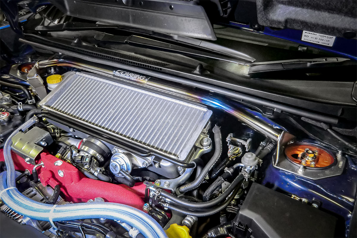 WRX STI ストラットタワーバー/アルミ/フロント/タイプI